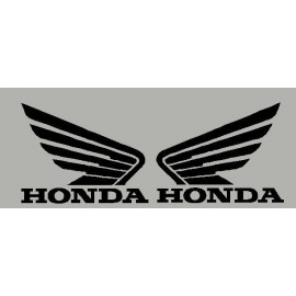 Paire d'aile autocollante Honda