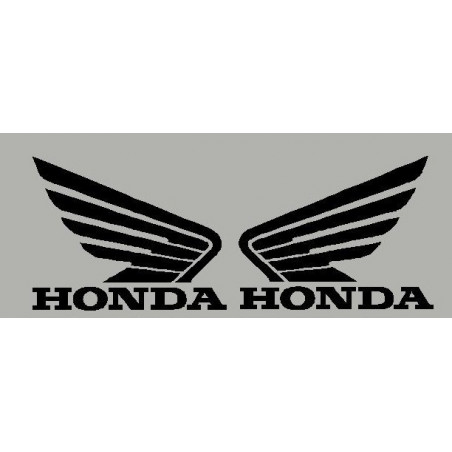 Paire d'aile autocollante Honda
