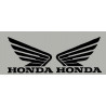 Paire d'aile autocollante Honda