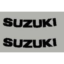 2 lettrage Suzuki dim 75x14 mm﻿
