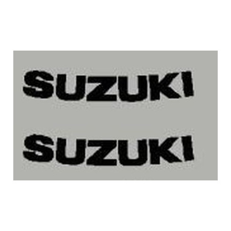 2 lettrage Suzuki dim 75x14 mm﻿