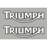 2 stickers TRIUMPH