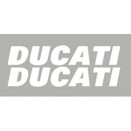 2 Sticker autocollants Ducati de 250 mm