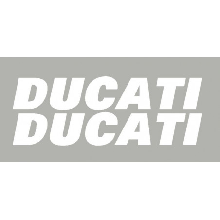 2 Stickers autocollants Ducati
