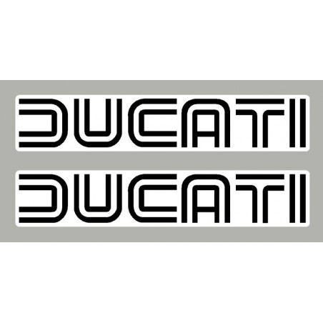 2 adesivi Ducati