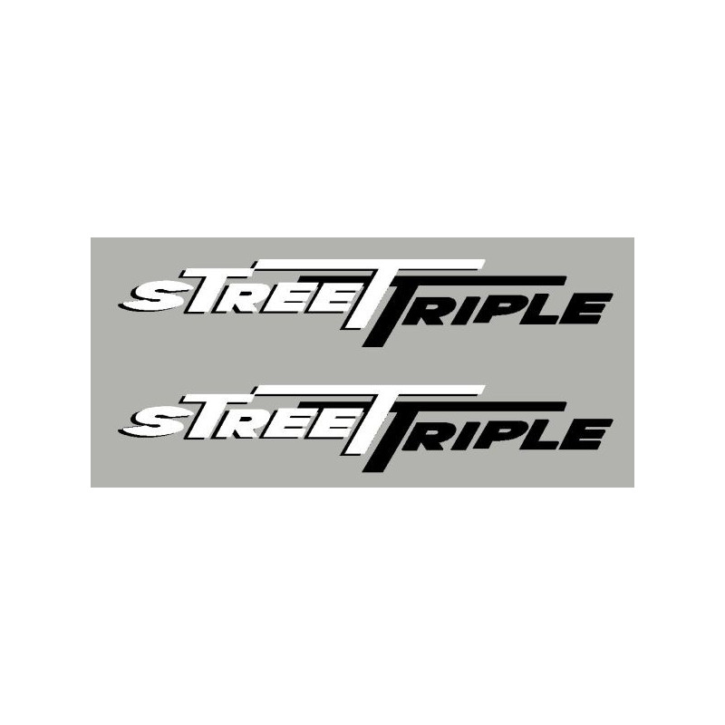 4 Aufkleber Randeinfassung Street Triple R Motorrad 23 Farben