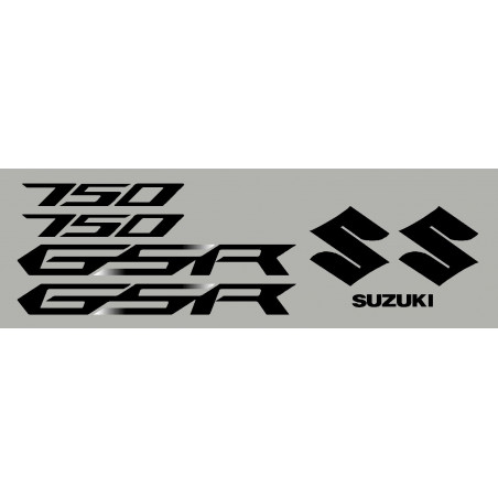 kit 2 stickers SUZUKI GSR 12-13