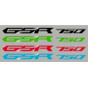 kit 2 stickers SUZUKI GSR 12-13