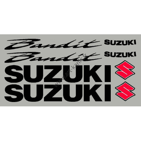 Kit pour suzuki Bandit avec "S" 3 couleur