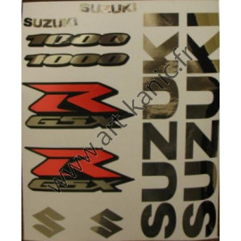 Kit stickers pour GSXR 600, 750 ou 1000