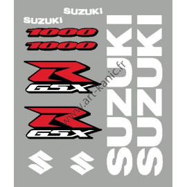 Kit stickers pour GSXR 600, 750 ou 1000