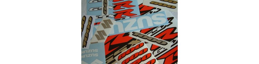 Stickers Autocollants Suzuki aux détails