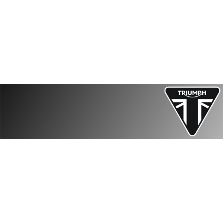 Loja de adesivos de motocicleta triumph